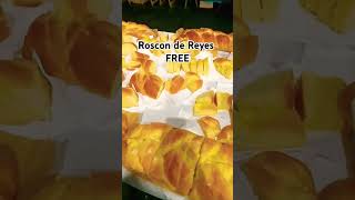 𝗥𝗢𝗦𝗖Ó𝗡 𝗗𝗘 𝗥𝗘𝗬𝗘𝗦 #roscondereyes #roscon #free #bread #freefood #roti #pão #reyesmagos #ai #shorts