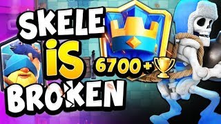 6700+ TOP LADDER with BROKEN GS FISHERMAN BALLOON! - CLASH ROYALE