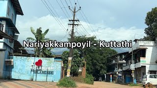 Traveling from Nariyakkampoyil to Kuttathi | Kerala agricultural area | Malappuram | India | 4K