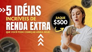 5 Ideias Simples para Renda Extra que Funcionam em 2024 #rendaextra #ganhardinheiroonline