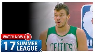 Ante Zizic Full Highlights vs Warriors (2017.07.13) Summer League - 14 Pts, 10 Reb, 3 Blks