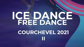 Noemi Maria Tali / Stefano Frasca ITA Ice Dance Free Dance   | Courchevel  2 – 2021