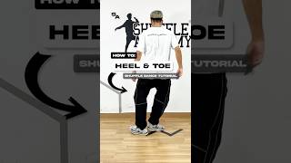 Heel & Toe Tutorial 📚 in 1 minute! #cuttingshapes