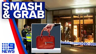 Melbourne boutique targeted in ram raid | 9 News Australia