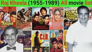 Director Raj Khosla all movie list Collection and budget flop and hit movie|raj khosla filmography