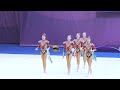 China TEAM - 3 Ribbons + 2 Balls, Final FIG World Cup 2024 Athens