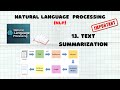 13. What is Text Summarization? Extractive & Abstractive, Applications & Challanges | NLP