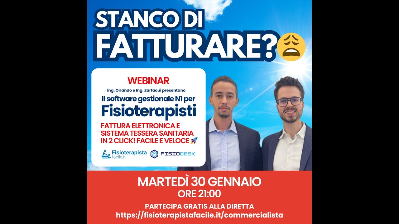 Tutto è Più Facile Con FisioDesk - Il Gestionale N1 Per Fisioterapisti ...