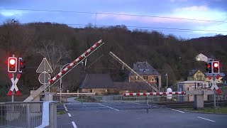 Spoorwegovergang Erpel (D) // Railroad crossing // Bahnübergang