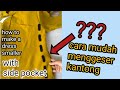 vermak /repair dress yang ada kantong sampingnya.sewing tips