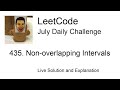 Daily Leetcode #1205: Jul 19, 2023 - 435. Non-overlapping Intervals