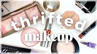 THE TRUTH ABOUT SECONDHAND MAKEUP: My Experiences Thrifting Makeup on a No-Buy/Conscious Consumerism