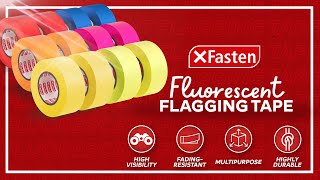 XFasten Fluorescent Flagging Tape | XFasten