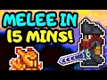 Terraria Melee Guide in 15 Minutes! Terraria 1.4 Melee Progression Loadout Guide from Start to End!