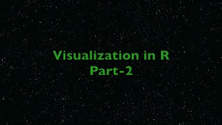 Data Visualization in R Part-2