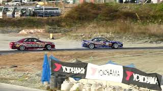 FDJ3-RD4-TOP8-01 FDJ3 RD4 追走 55 吉田裕海 vs 30 猪熊 司 FORMULA DRIFT JAPAN 2024 FDJ