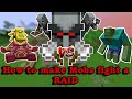 How to Make Mob Battle with RAID Tutorial and Ultra Modded Raid