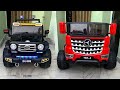 RC Land Cruiser Car VS RC Mercedes-Benz Truck Unboxing & Testing | Shamshad Maker🔥🔥