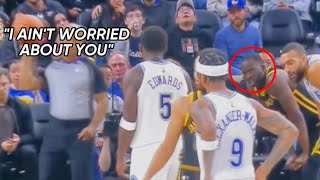 LEAKED Audio Of Anthony Edwards Trash Talking Draymond Green: “Ain’t Nobody Worried About You”👀