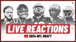 2024 NFL Draft Live Reactions: Fantasy Football Analysis - Round 1