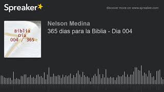 365 días para la Biblia - Día 004