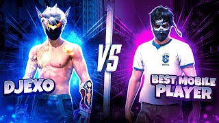 DJEXO 🖥️ vs Best Phone Player 🥵 روم ضد أقوى لاعب هاتف