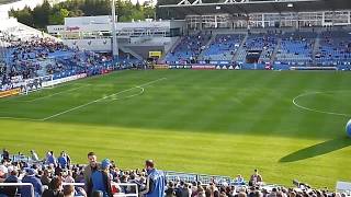 Montreal Impact's field at Stade Saputo is finally nice and green! 5/29/19