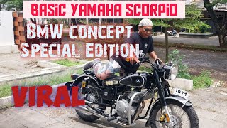 BMW r27 RACUN, scorpio custom classic