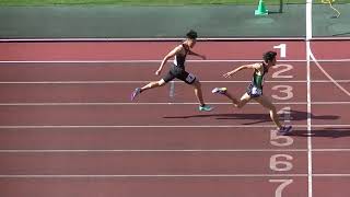 20201018日本GPシリーズ田島記念陸上 GP男子400mH決勝第1組