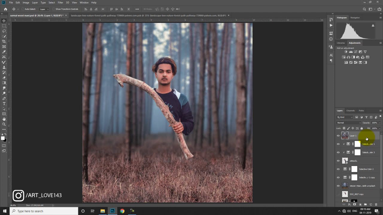 How To Edit In Adobe Photoshop Tutorial#Creative Photo Manipulation ...