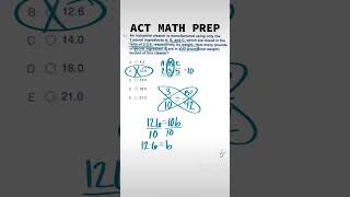 Setting up Proportions | ACT Math Prep Series Question 35 | ACT.ORG Practice Test | Mathematics