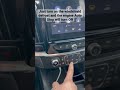 Easy way to turn off engine Auto Stop Chevy Traverse (winter).