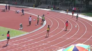 屯門區分齡田徑比賽 2014【女D1  400M決    16 11 2014】