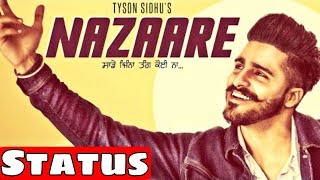 Nazaare  New Punjabi WhatsApp status  new letest Punjabi song  song by Tyson Sidhu