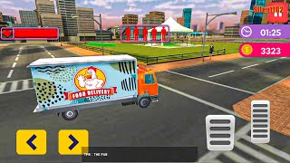 Van Pizza Delivery Boy: Food Games - Van Driving in City - Android Gameplay