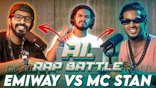 EMIWAY VS MC STAN | AI VOICE RAP BATTLE | Disstrack @EmiwayBantai @MCSTANOFFICIAL666