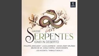 Serpentes ignei in deserto: Aria. \