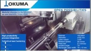 Okuma Super Multi Tasking Machine MULTUS U5000 LASER EX - Long Shaft Machining / Laser hardening