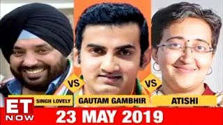 Will Gautam Gambhir be bowled out of Battle 2019 or will he win? | Election trial with Nayantara Rai