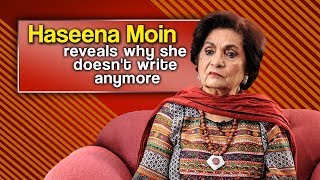 Haseena Moin reveals why she doesn't write anymore | Speak Your Heart | Best Pakistani Dramas | C3F1