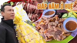 Mâm cổ và nghi thức lễ giáp năm của người Huế nhìn phong phú và ngon thèm rệu rạo trong miệng