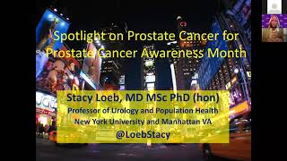 Spotlight on Prostate Cancer: Screening and Groundbreaking Research