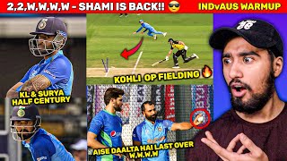SHAMI 20TH OVER 4 WICKETS🔥| VIRAT AMAZING FIELDING🤘 | INDvAUS T20 WC