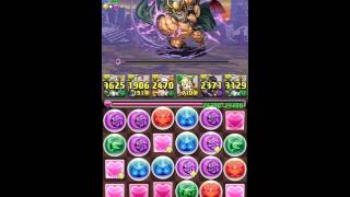 【パズドラ】北斗の拳コラボ アテナPTで安定高速周回・ノーコン攻略