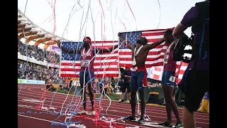 World Athletics Championships Day 7: Noah Lyles 19.31 200m AMERICAN RECORD; Shericka Jackon 21.45!