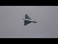 4k amazing eurofighter typhoon performance for raf 100th anniversary at riat 2018