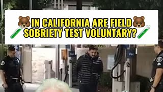 Do You Have to Take Field Sobriety Tests in California? 🚗