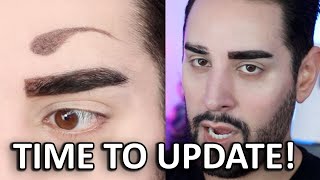 This is why your brows look terrible | Updated brow tutorial