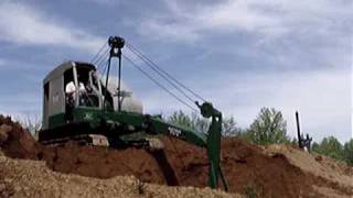 Bucyrus-Erie 15B backhoe levers