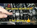 Cara mudah adjust valve clearance. [How to adjust valve clearance]